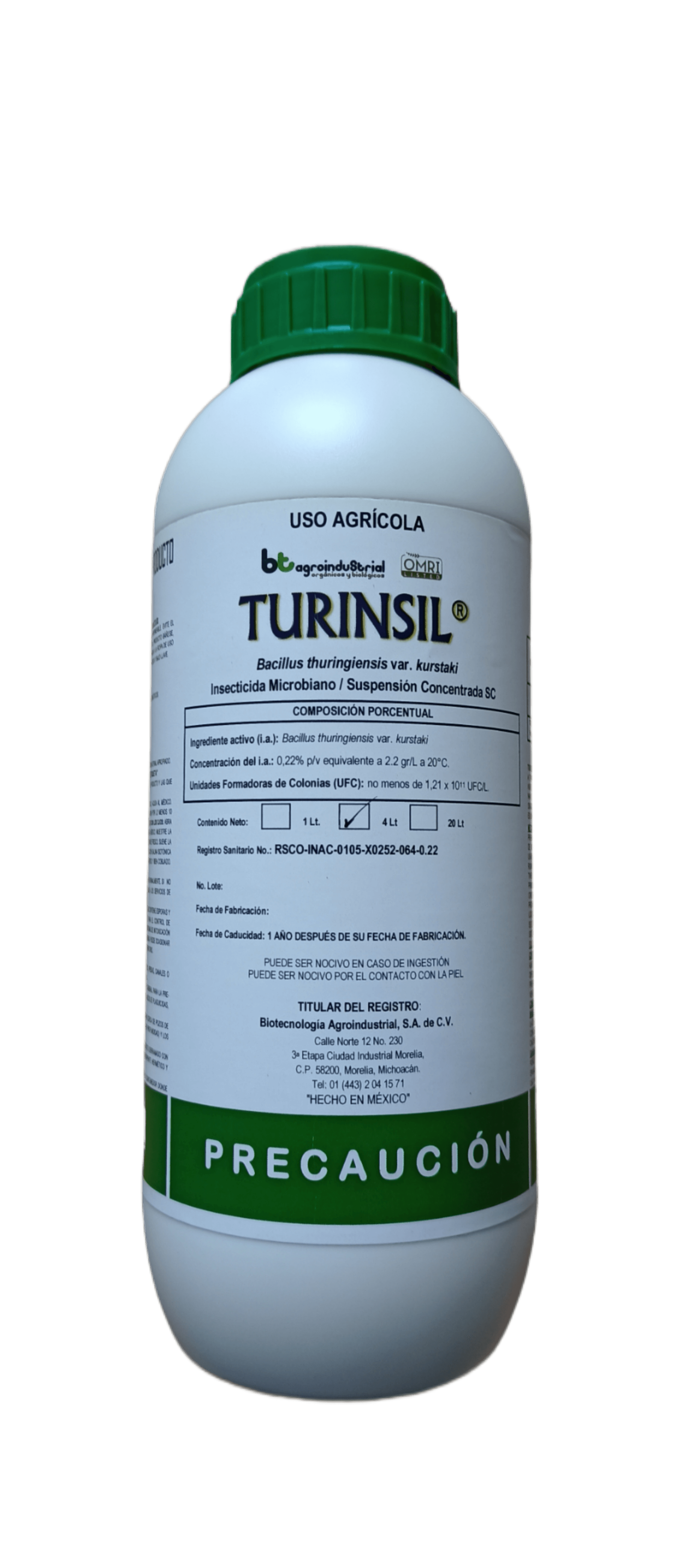 Presentación de Turinsil®